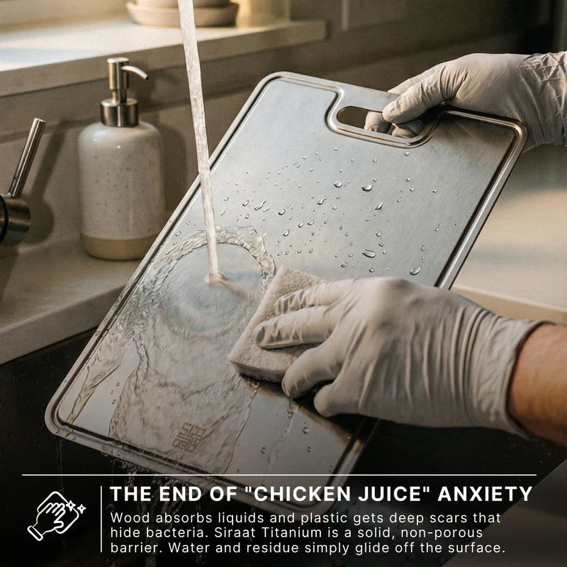 Titanium Cutting Board Pro
