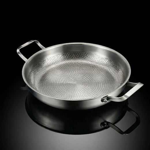 Titanium Hammered Sauté Pan