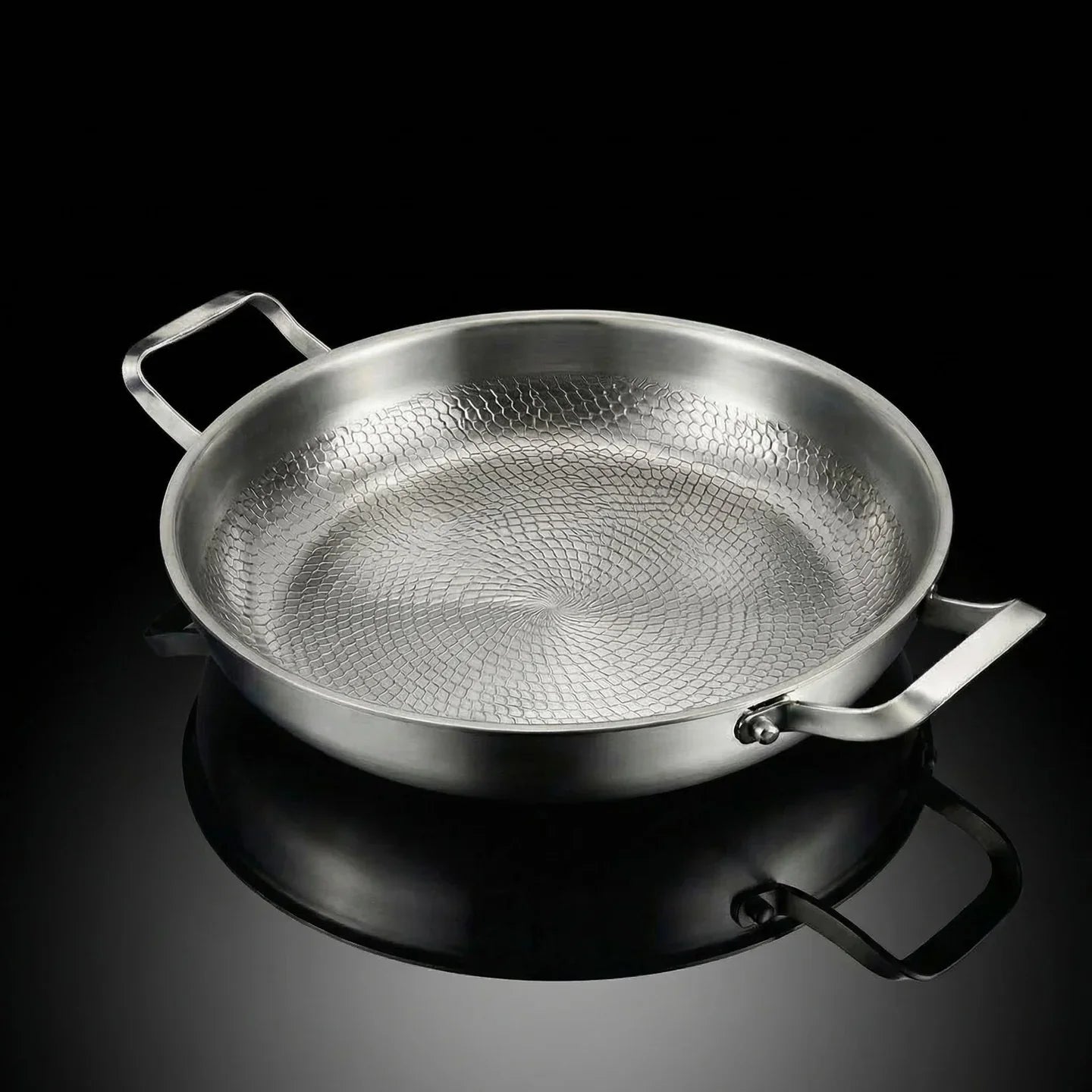 Titanium Hammered Sauté Pan