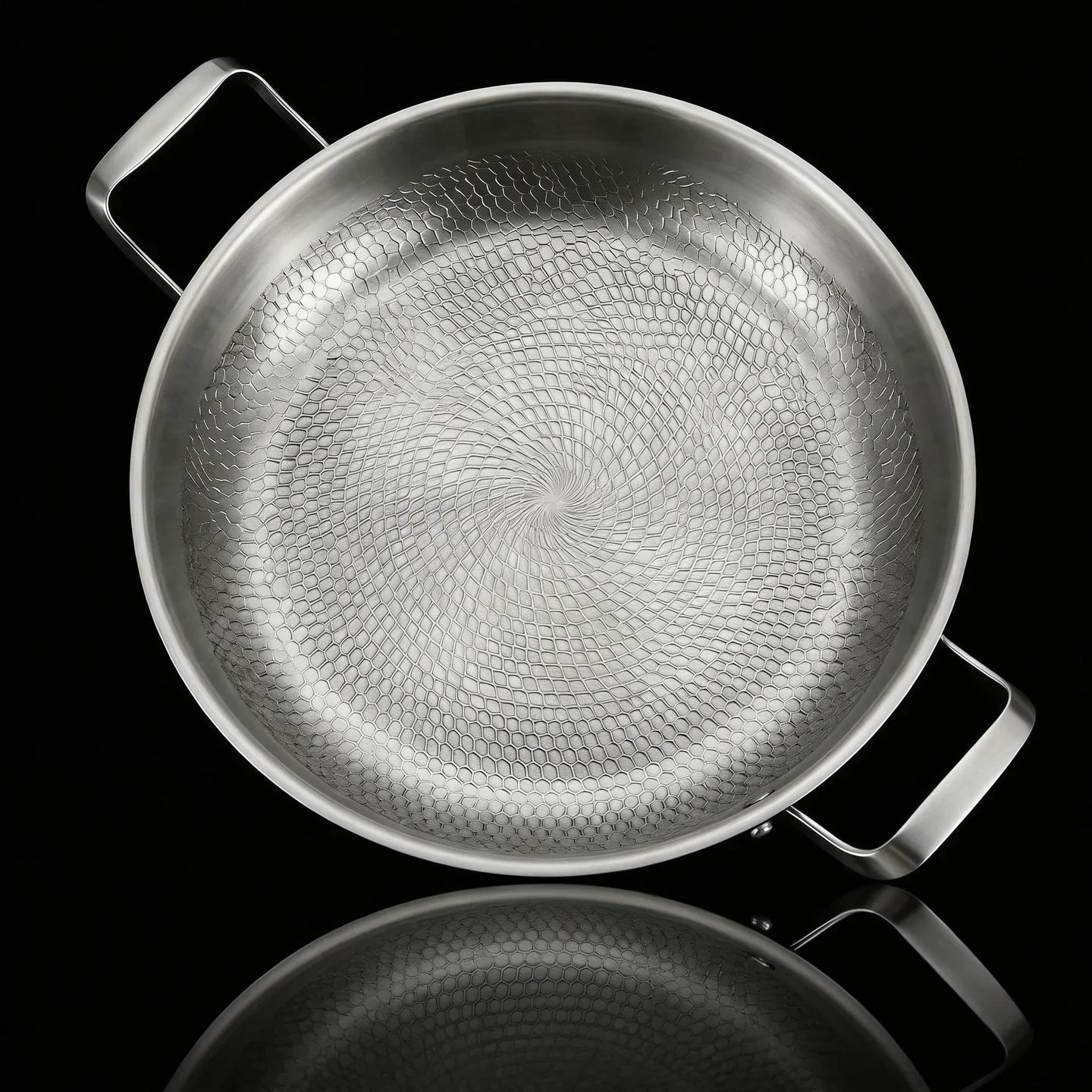 Titanium Hammered Sauté Pan