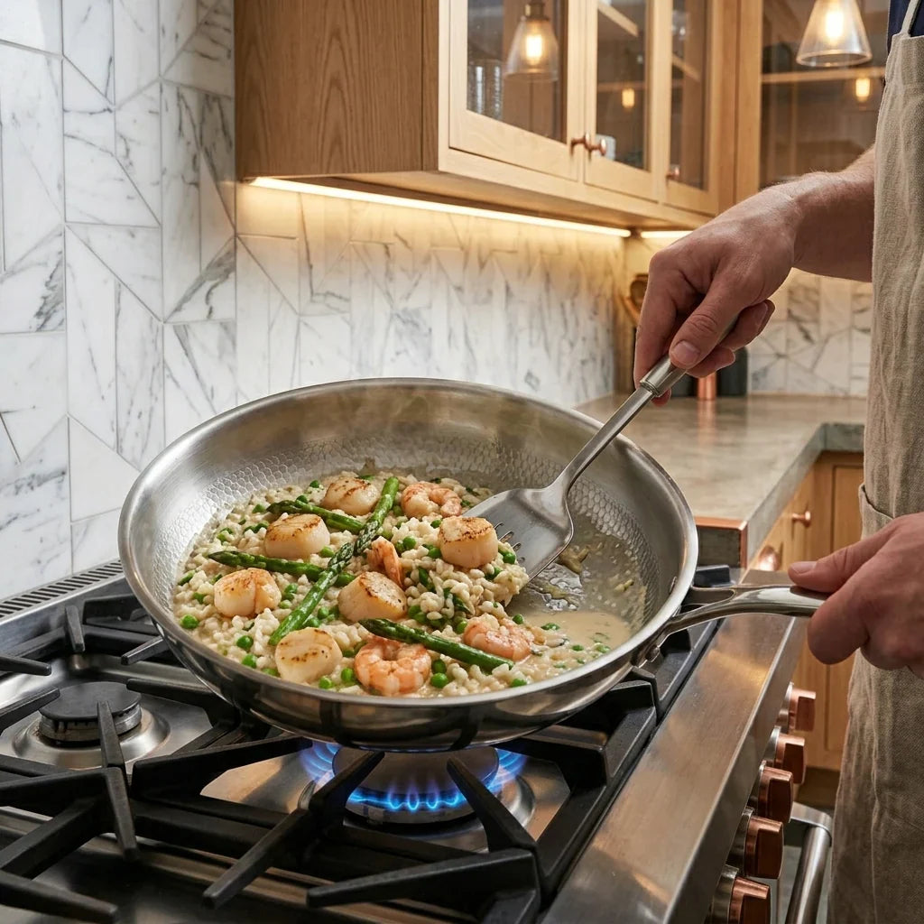 Titanium Hammered Pan Pro