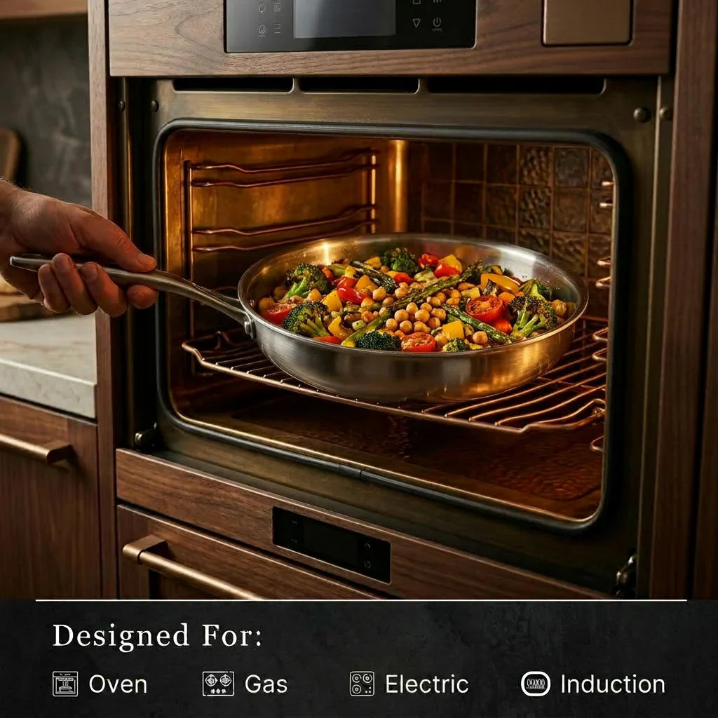 Titanium Hammered Pan Pro